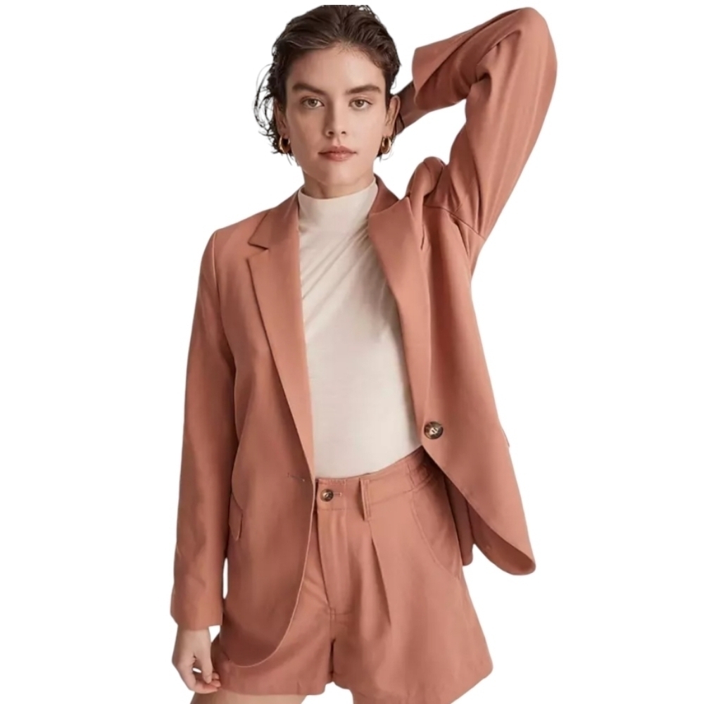 Madewell The Larsen One Button Blazer Jacket Size XXL‎